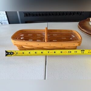 Longaberger Dual-Compartment Basket